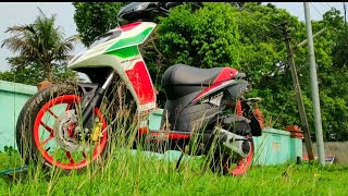 Aprilia SR 150 race 2019 ABS|walkaround|cinematic