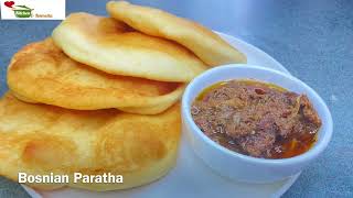 Easy Bosnian Paratha Recipe/চুলায় তৈরী বাংলাদেশি নরম তুলতুলে বসনিয়ান পরোটা/Best bosnian naan