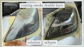 Coating Smoke double layer | AK Coating Selayang