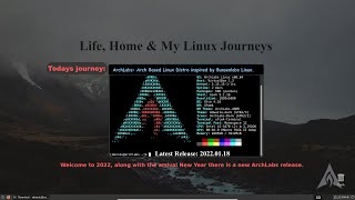 ArchLabs Release: 2022.01.18 Arch Based Linux Distro inspired by Bunsenlabs Linux. Beautiful! TUI