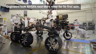 Mars 2020 Rover '' Perseverance '' First Test Drive