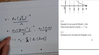 Abitur Mathematik Leistungskurs Berlin Brandenburg 2020  Analysis  Aufgabe 2.2.5