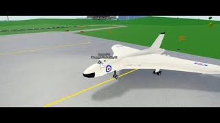 Doing stunts in the Avro Vulcan