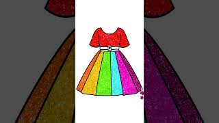 Frock drawing | girl dress drawing | drawing for competition