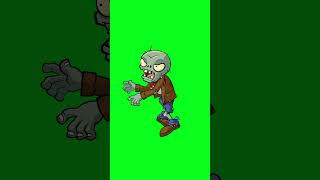 Plants Vs Zombies 2 ( Zombie RUN) Green Screen