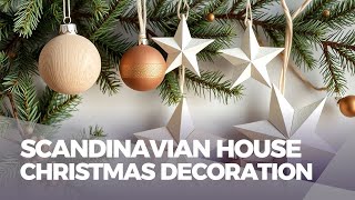 Christmas Decorating HOUSE TOUR!! Minimalistic Scandinavian décor ideas on a BUDGET