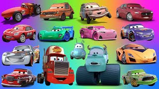 Looking For Disney Pixar Cars 3 Lightning Mcqueen, Hudson Hornet, Bobby Swift, Francesco Bernoulli