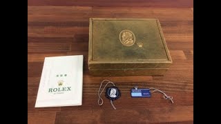 Rolex Cellini 65324 Vintage 1974 Watch Box + Tags + Paper + Free Post