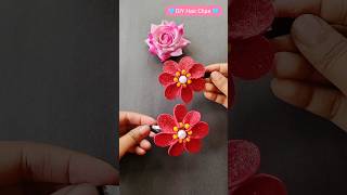 DIY Easy Hair Clips#DIY#craft#trending#viral#viralvideo#youtubeshorts#shorts#art#hairclipsmaking