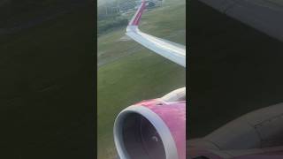 IAE Roar! Wizz Air Airbus A321 evening takeoff from Warsaw Chopin! #wizzair #aviation #airbus