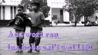 MUSIK MAKASAE - ANA WORI RAU INA BOBA SAI'I WOI LAFU