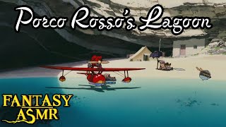 🐷 Ambience ASMR | Porco Rosso's Lagoon 🏝 Wind Ambience (🇯🇵 Studio Ghibli inspired ASMR 🇯🇵)