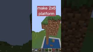 Minecraft Easy Multi Log Tree Farm - Birch, Oak, Spruce 🌲 #shorts #minecraft