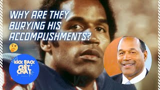 Let’s talk about the people that’s happy with O.J. Simpson’s death, and erasing his accomplishments