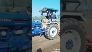 women diving tractor