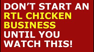 How to Start a RTL Chicken Business | Free RTL Chicken Business Plan Template Included