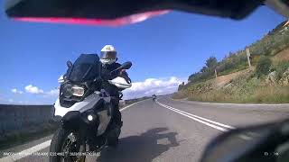 BMW R 1250 GS with Akrapovic Exhaust Sound !!