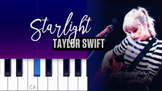 Taylor Swift - Starlight  | Piano Tutorial