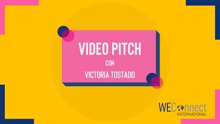 Video Pitch Victoria Tostado Co-Fundadora de Fluidtech Systems