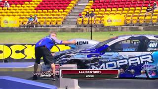 Australian Pro Stock Record | 6.877 - 200.14mph | Lee Bektash | Sydney Dragway