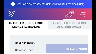 How to put ITN Daedalus Rewards wallet in Yoroi ITN for Staking