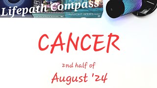 ♋️ CANCER ♋️ END OF WORRIES! August 2024 Tarot