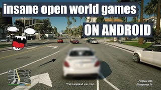 Top 3 INSANE Open world Games for Android & iOS 2023 | Best New Open World Games for Android