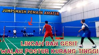 Jumping Smash Tinggi | Postur Tidak Jadi Masalah