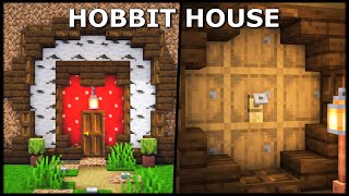 Starter SURVIVAL House in Minecraft | Hobbit Hole House