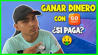 Como GANAR DINERO CON GO DAILY 🤑 GANAR DINERO LEYENDO FACIL Y RAPIDO 🥳 ¿Sera Que Si PAGA?🤔