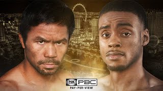 MANNY PACQUIAO ARMED ONESELF  FOR ONCOMING ERROL SPENCE JR. FIGHT