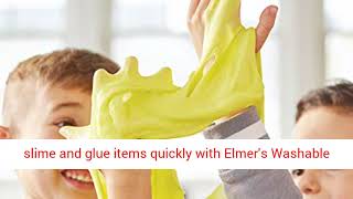 Elmer's Liquid School Glue, Washable, 1 Gallon, 2 Count - Great for Making Slime