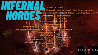 Diablo 4 - Season 5 Infernal Hordes are the Best!