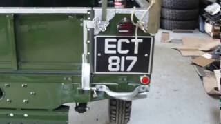 land rover series one 80 flashing indicators