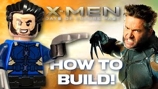 How To Build a LEGO Wolverine from X Men: Days of Future Past!