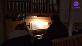 Stephan Glagowsek an der Orgel 08 12 2019