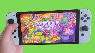 Teenage Mutant Ninja Turtles: Shredder’s Revenge Nintendo Switch OLED Gameplay