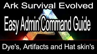 Ark Guide, Dyes, Artifacts and Skins.