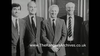 Rangers in Season 1986-87. Part Seven of a collection of TV reports