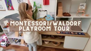 Montessori/Waldorf Playroom Tour | New Year Playroom Inspiration