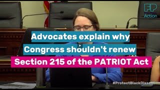 Why Congress shouldn't renew Section 215 of the PATRIOT Act