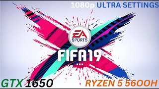 LENOVO IDEAPAD GAMING 3 |  FIFA 19 BENCHMARKS | GAMEPLAY |  RYZEN 5 5600 H | GTX 1650 | 8GB RAM