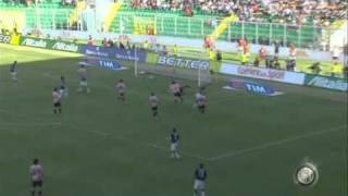 Palermo 1-2 Inter Scarpini Highlights