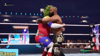 WWE Donik The Clown Vs Rhichcot In WWE 2k24