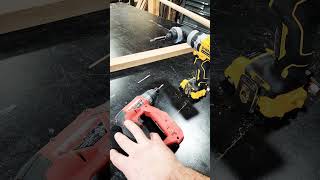 Dewalt VS Milwaukee #construction #woodworking #carpentry