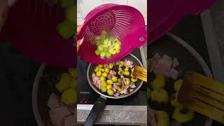 Protein Gnocchi Schinken Bowl mit 63g Eiweiß