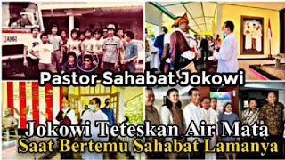 Terharu !! Momen Jokowi Bertemu Pastor Moko Sahabat Lama Yg Berjuang Bersama Dari Nol