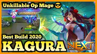 KAGURA MOBILE LEGENDS, KAGURA BEST BUILD 2020, KAGURA GAMEPLAY, SEASON 18, MLBB META MAGE