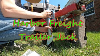 Got a Harbor Freight trailer jack