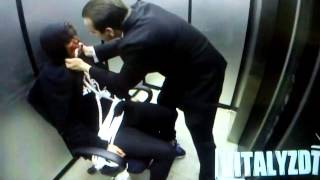 Russian hitman elevator hostage prank